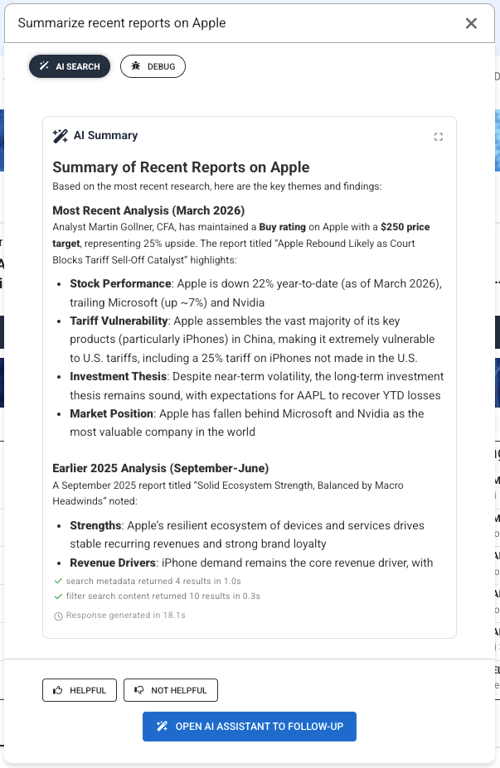 Portal AI Search